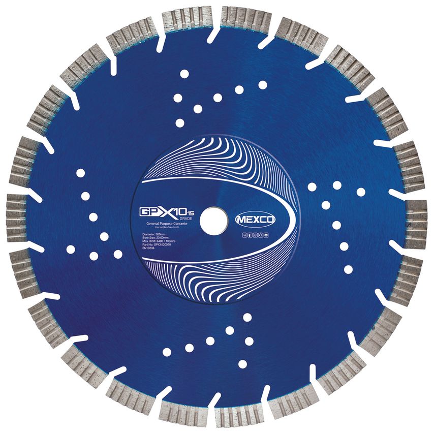 300mm GPX15 Universal Concrete Diamond Blade