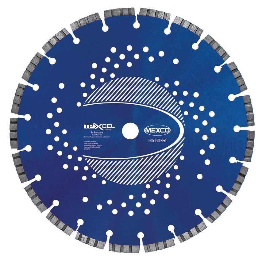 300mm TPXCEL Pro Multi-Purpose Diamond Blade