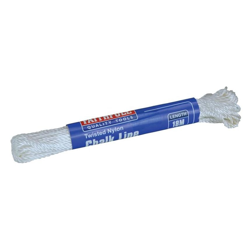 302 Twisted Nylon Chalk Line 18m (Box 12) FAI302