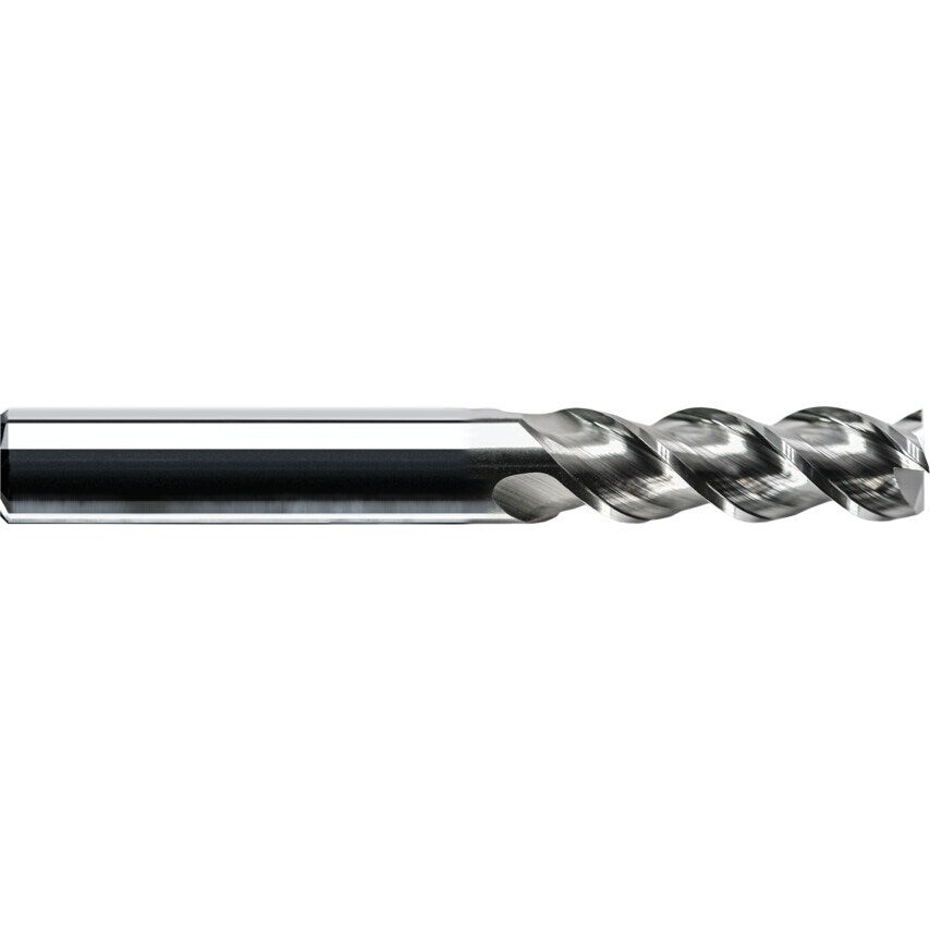 3.0MM 3 Flute 45 Degree Uncoated Aluminium Carbide End Mill