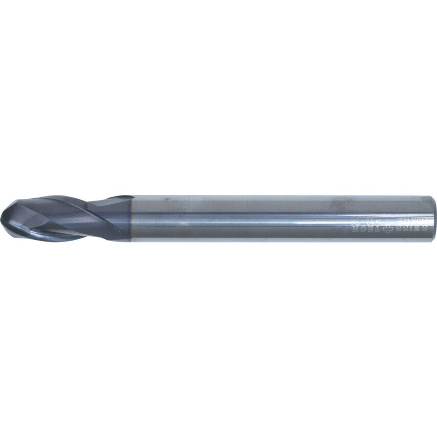 3.0MM St/Sh 2FL B/N Slot Drill Q-Coat