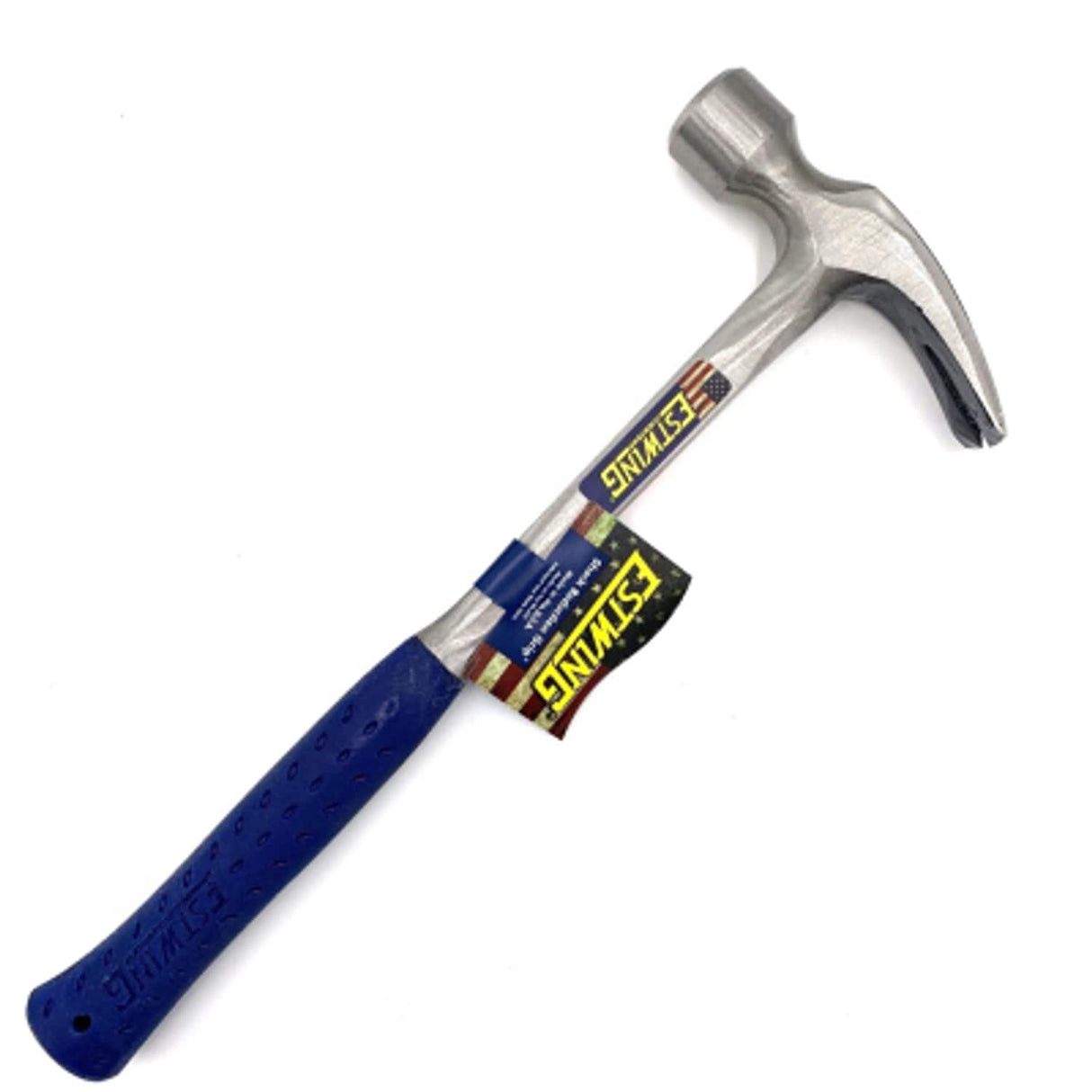 30OZ Smooth Face Straight Claw Framing Hammer with Vinyl Grip E3/30S