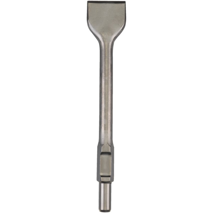 30mm Hex Flat Wide Chisel 400X75mm