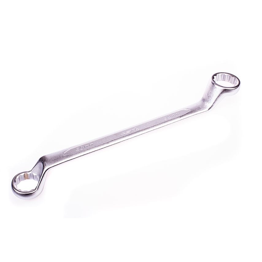 30x32mm Deep Offset Double End Ring Spanner Bi-Hexagonal 12 Point (12PT) Metric