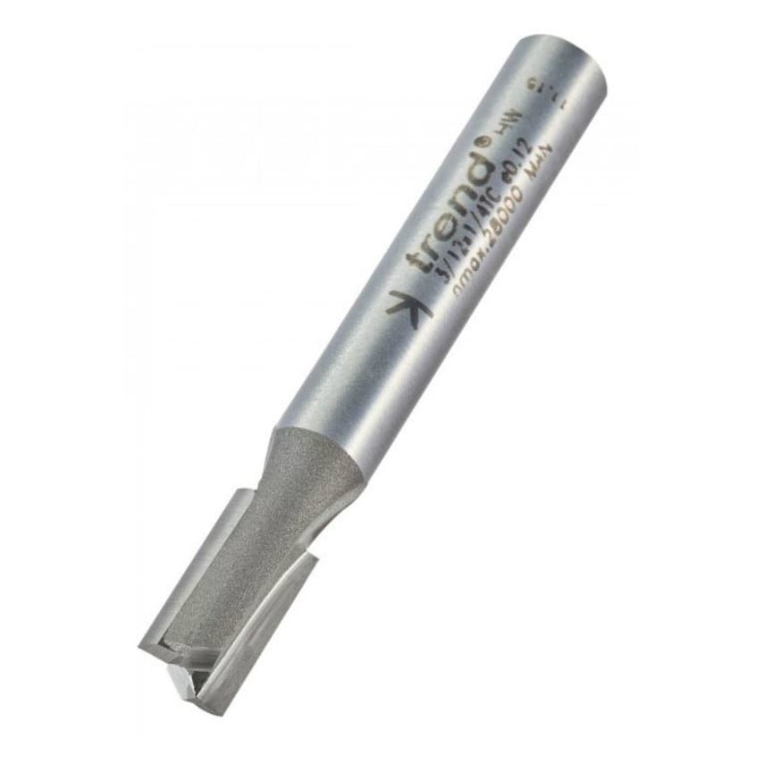 3/12 6.3mm Professional TCT 2 Flute Straight Cutter 1/4" Shank