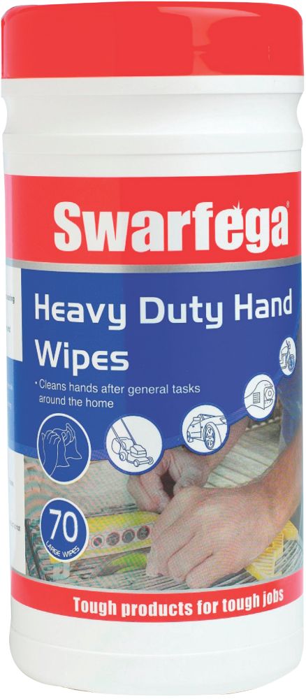 Swarfega Heavy Duty Hand Wipes 70 Pack