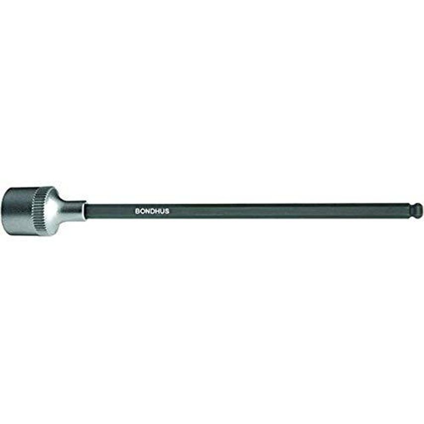 3/16" Ballend 6" Inhex Socket Bit + Hex Socket, 3/16", 43810