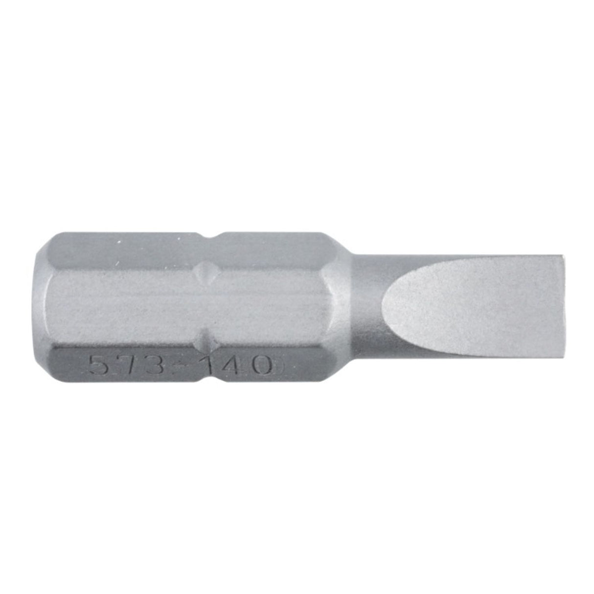 3/16x1" Slot Screwdriver Bit 1/4" Hex STD
