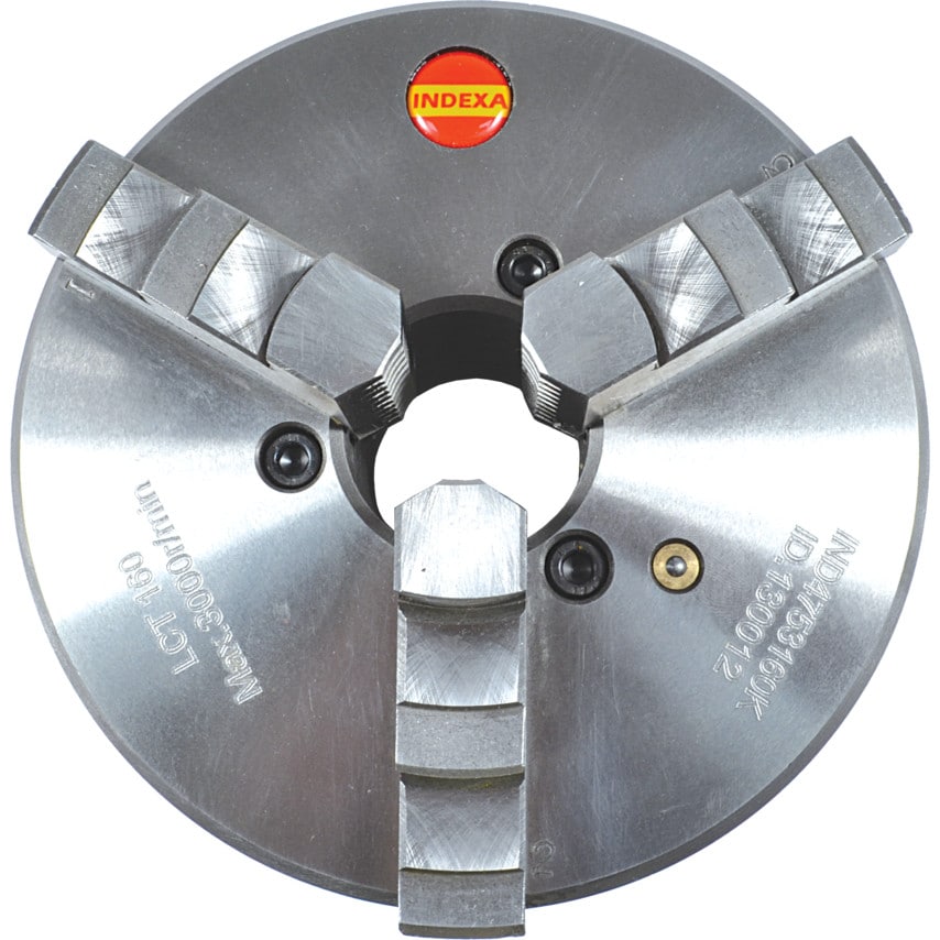3244 160mm 3-JAW C/I Chuck 3 Taper Mount