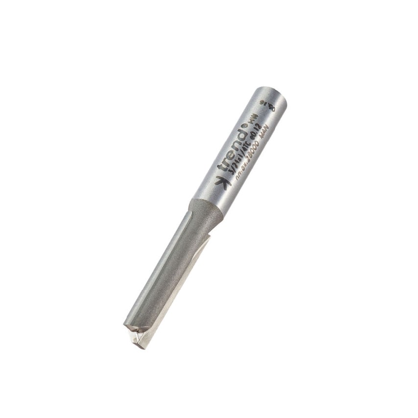3/24 6.0mm Professional TCT 2 Flute Straight Cutter 1/4" Shank
