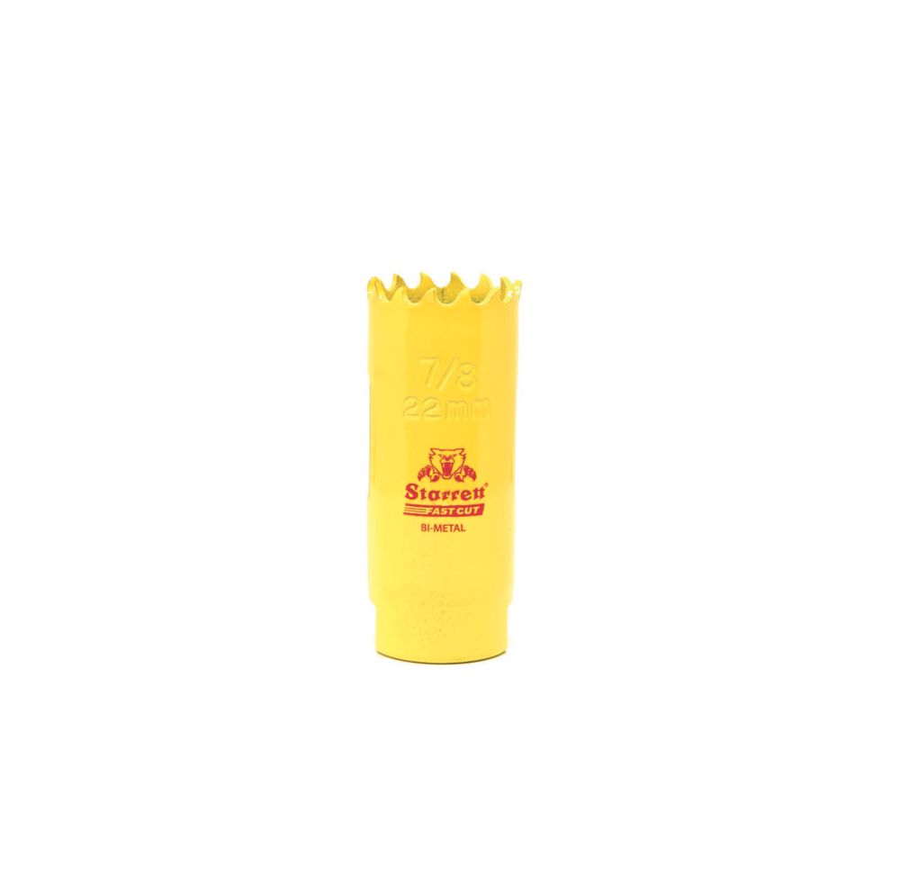 Starrett FCH0078 Multi-Material Fast Cut Holesaw 22mm