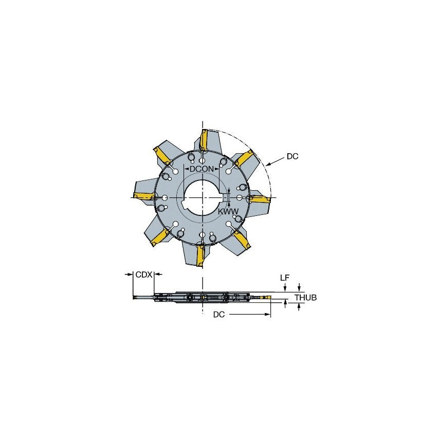 329-100S22-E Face Mill