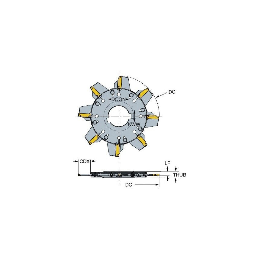 329-100S22-F Face Mill