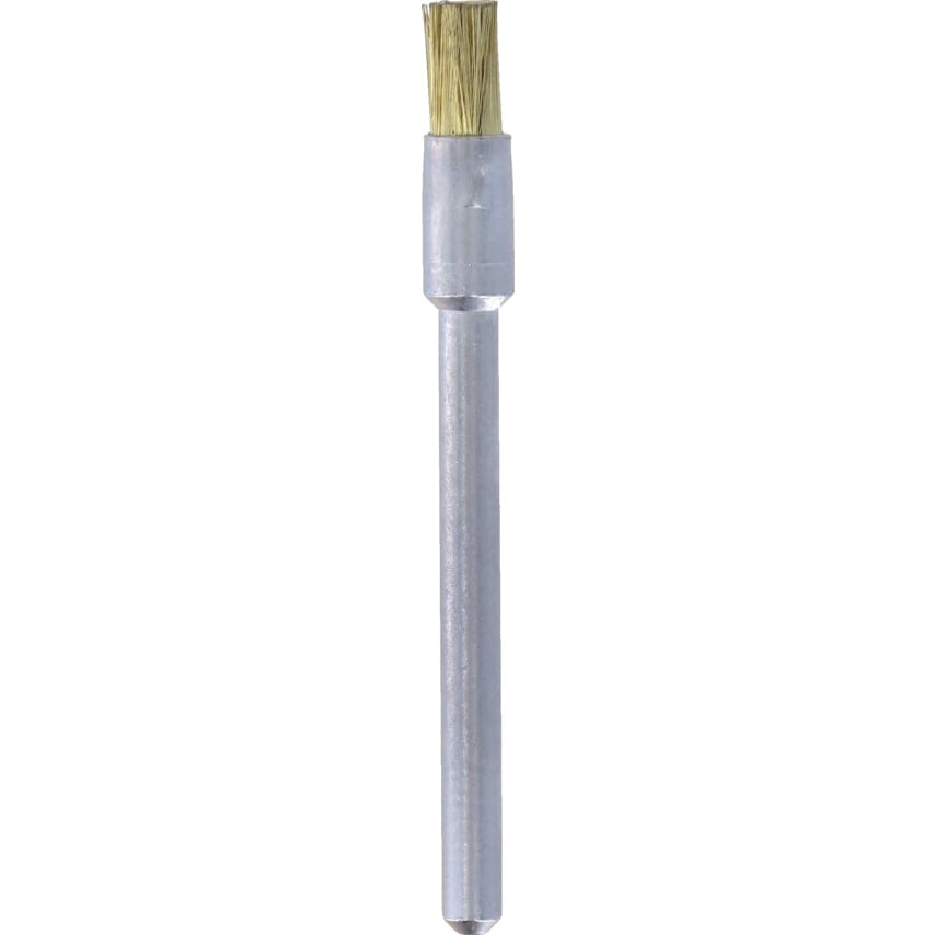 3.2mm End Shape Wire Brush Brass Ref. 535 - 26150537JA, Pack of 3