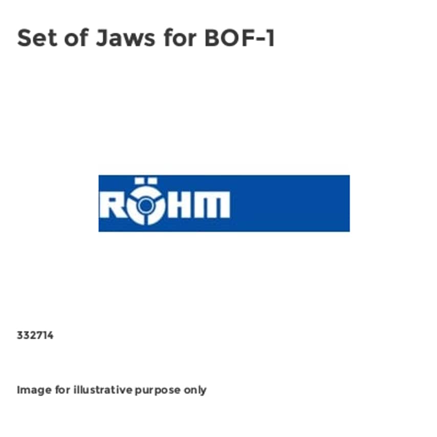 332714 Set of Jaws for BOF-1