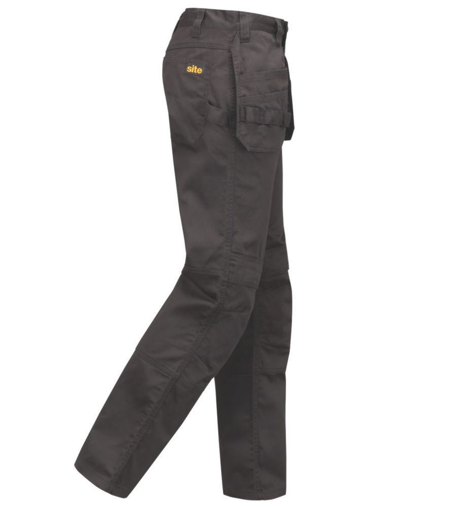 Site Sember Holster Pocket Trousers Black 36" W 32" L