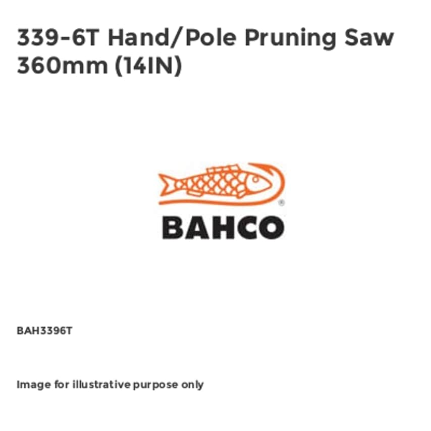 339-6T Hand/Pole Pruning Saw 360mm (14IN)