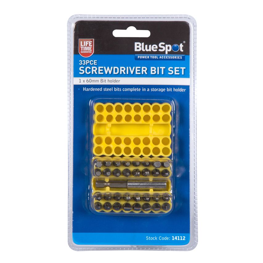 33 Piece Screwdriver Bit Set