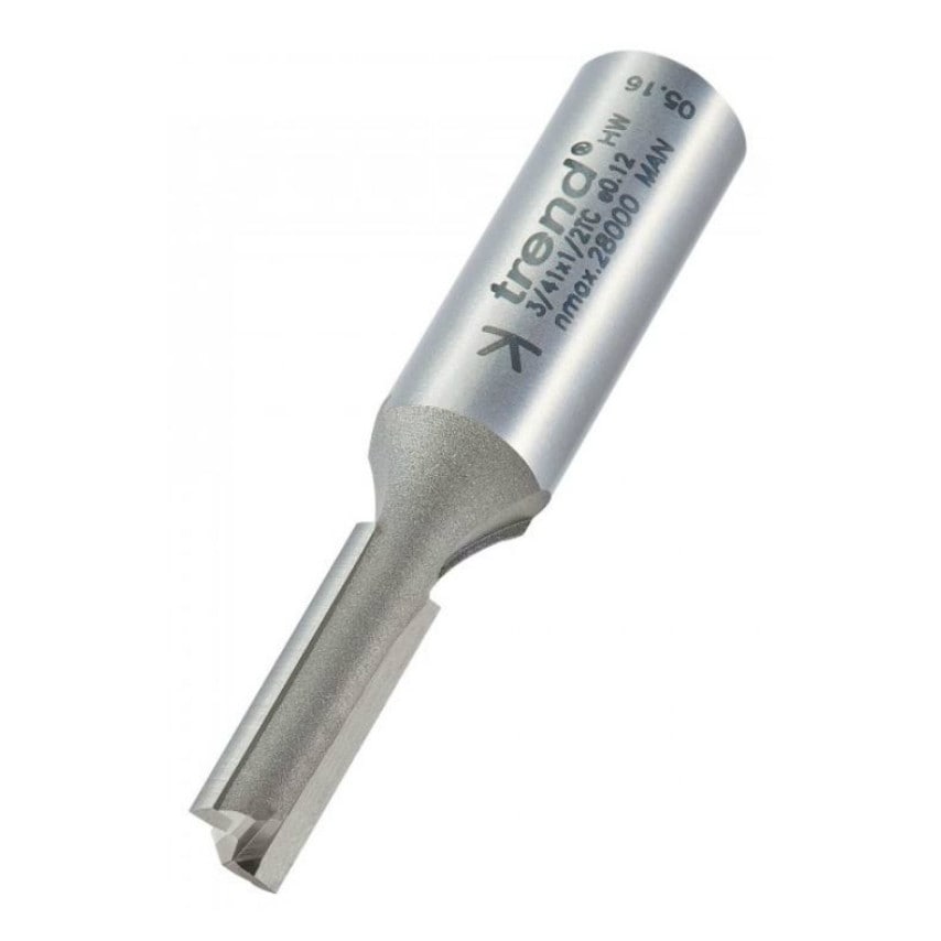 3/41 1/2" TC Two Flute Straight Cutter 8.0mm