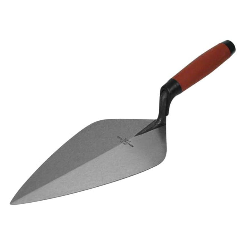 34D Wide London Pattern Brick Trowel DuraSoft Handle - 12in
