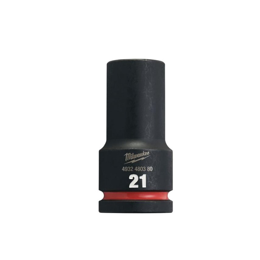 3/4"SQ Drive Shockwave Impact Socket 21mm Deep-Ii