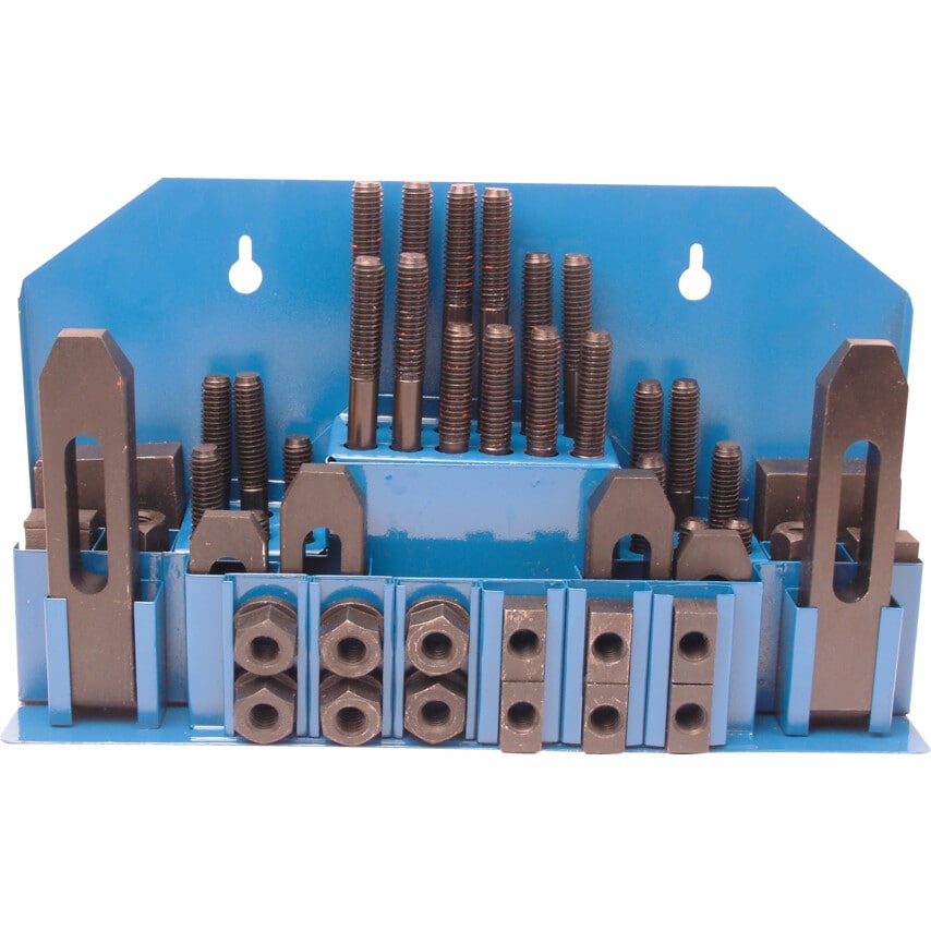 3/4"X5/8"X11TPI T-Slot Machine Clamp Set
