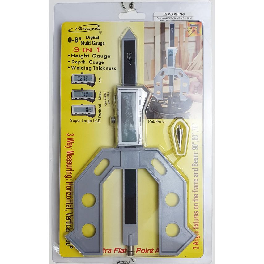 35-0906 Digital 3 In 1 Gauge