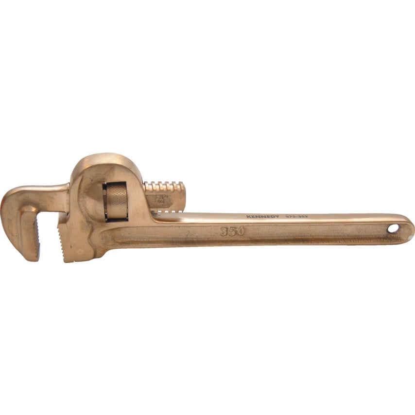 350mm Spark Resistant Heavy Duty Pipe Wrench Al-Br