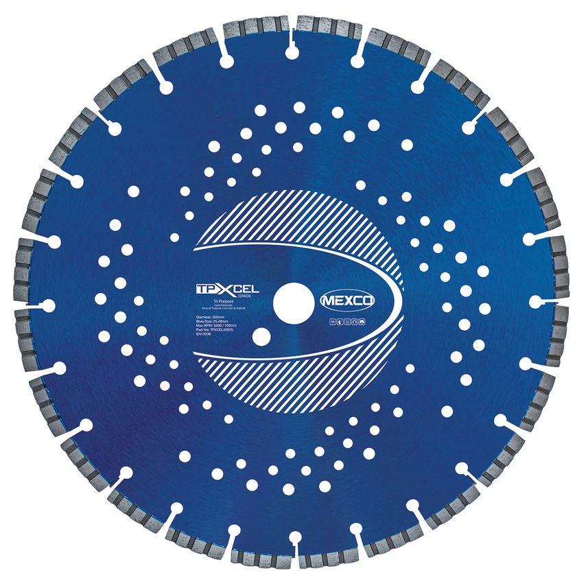 350mm TPXCEL Pro Multi-Purpose Diamond Blade