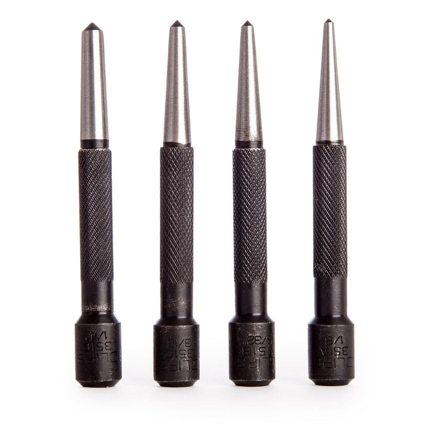 351W Centre Punch Set 4 Piece