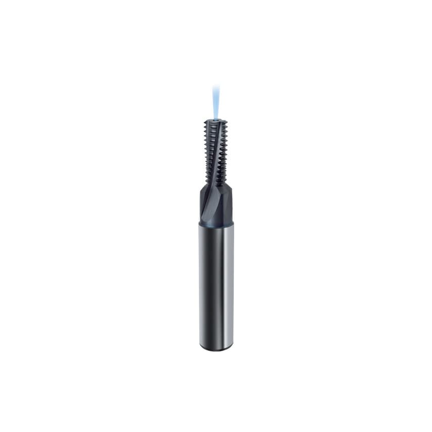 3526 M3 Carbide Thread Mill with Chamfer - TiCN Coated