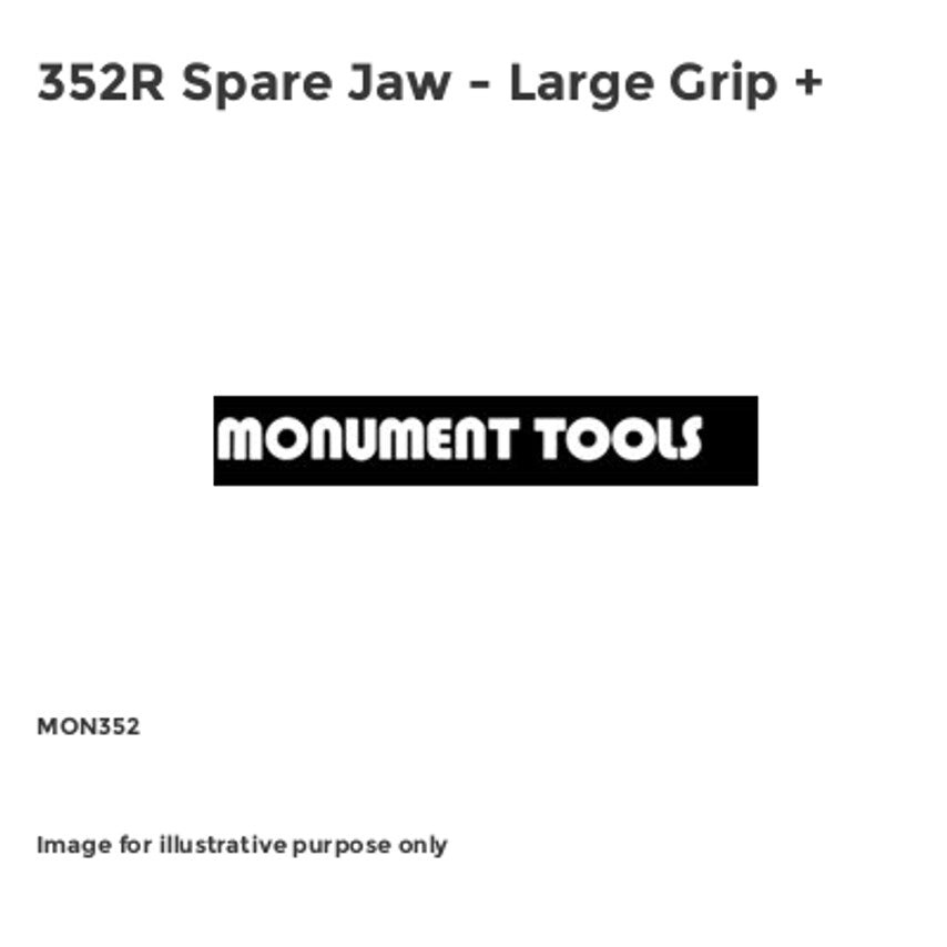 352R Spare Jaw - Large Grip + MON352