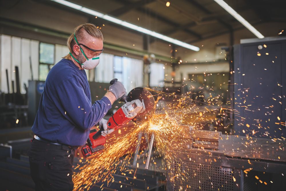 Einhell AXXIO 36/230 Q 36V Li-Ion Power X-Change 9" Brushless Cordless Angle Grinder - Bare