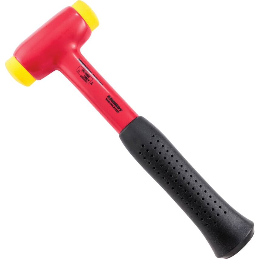 35mm Insulated Plastic Hammer - 1000 V