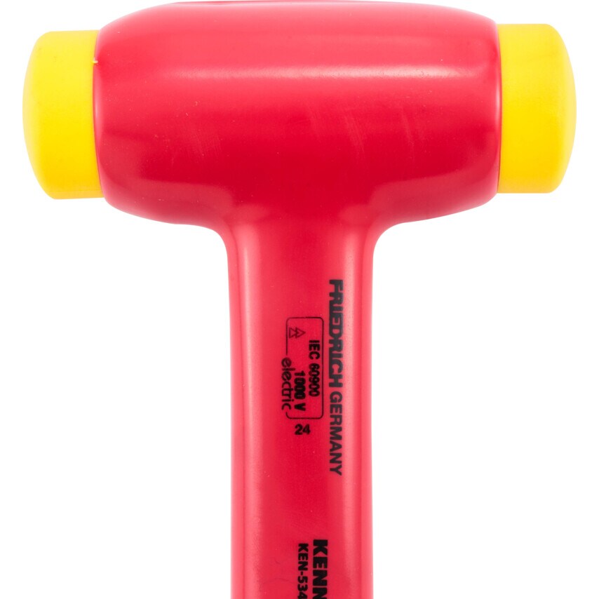 35mm Insulated Plastic Hammer - 1000 V