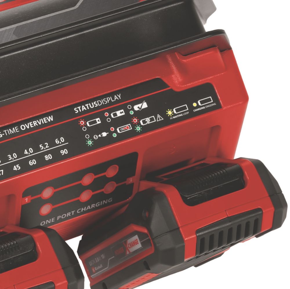 Einhell  18V Li-Ion Power X-Change Quad Charger