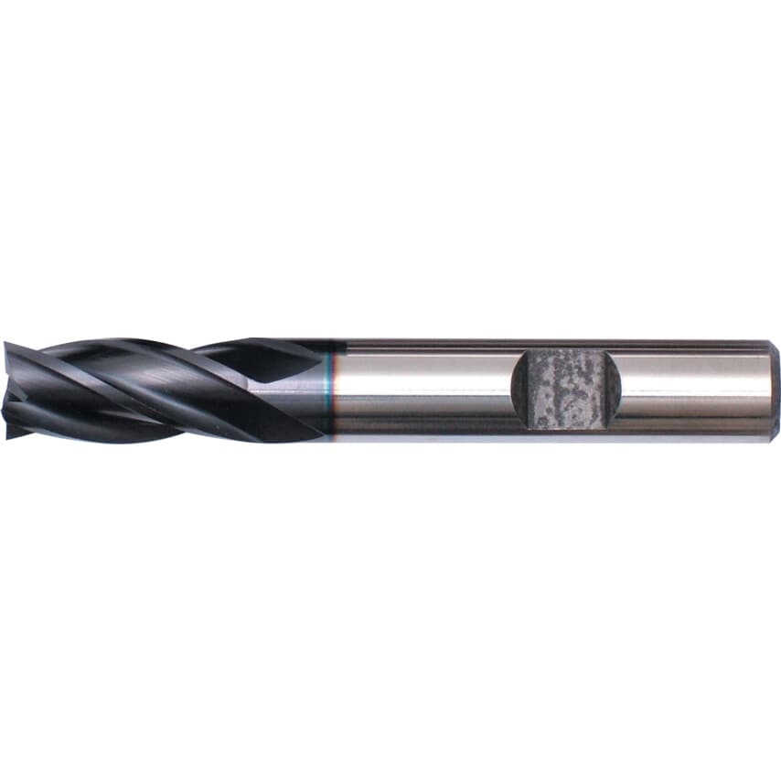 3670 6.00MM Series 3670 HSS-Co M42 Multi Flute Weldon Shank End Mills - Fire Coating