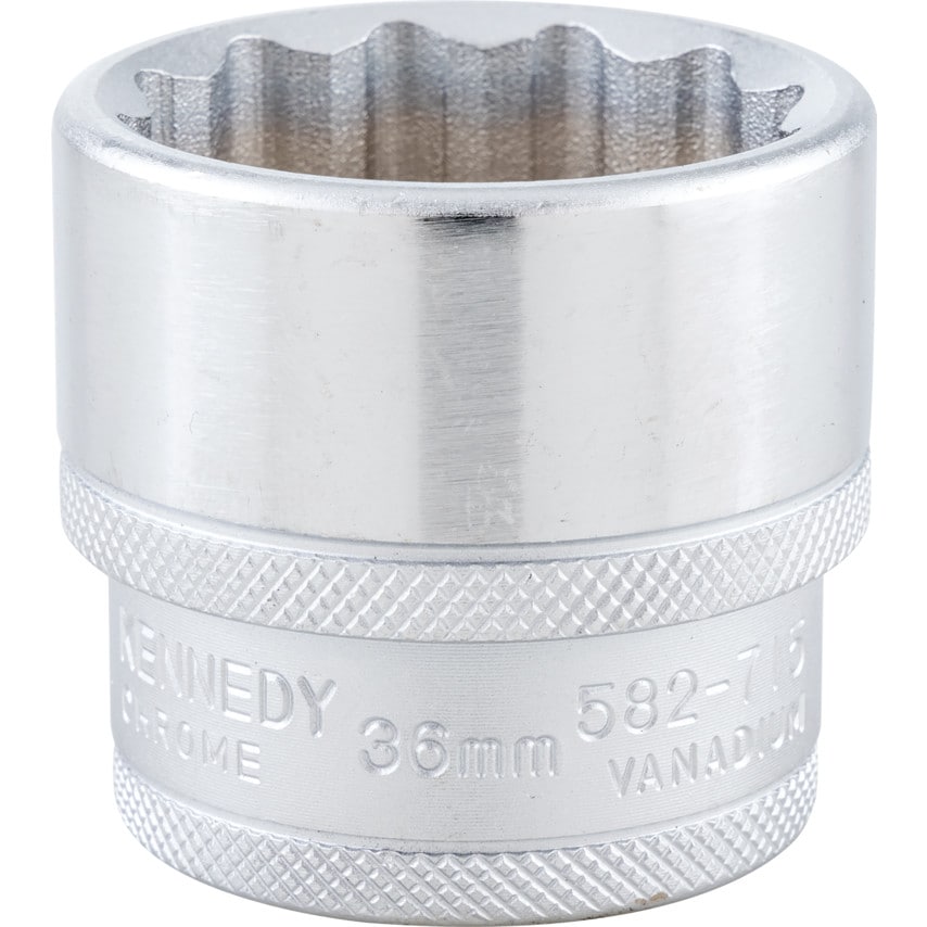 36mm Socket 1/2" Square Drive