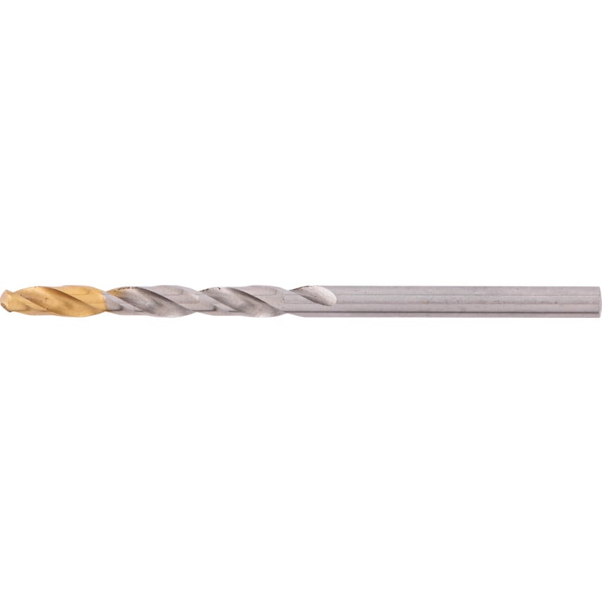 3.70MM HSS Straight Shank Jobber Drills - TiN Tipped