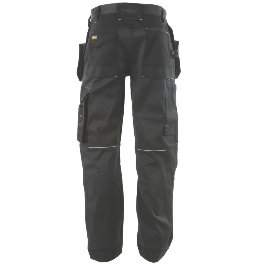 DeWalt Richmond Holster Work Trousers Charcoal Grey 36" W 31" L