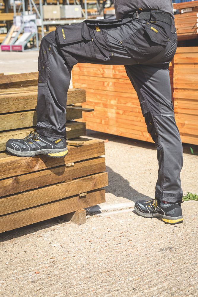 DeWalt Richmond Holster Work Trousers Charcoal Grey 36" W 31" L