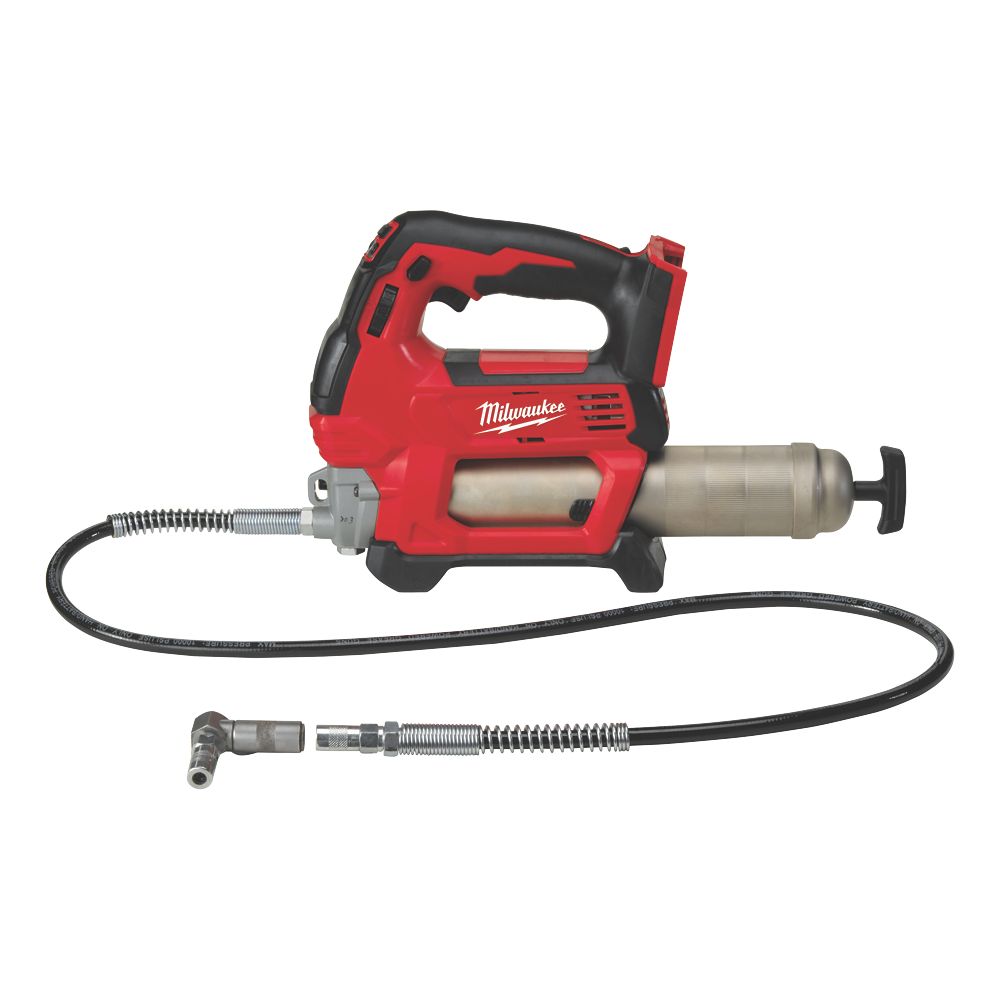 Milwaukee M18 GG-0 18V Li-Ion RedLithium  Cordless Grease Gun - Bare
