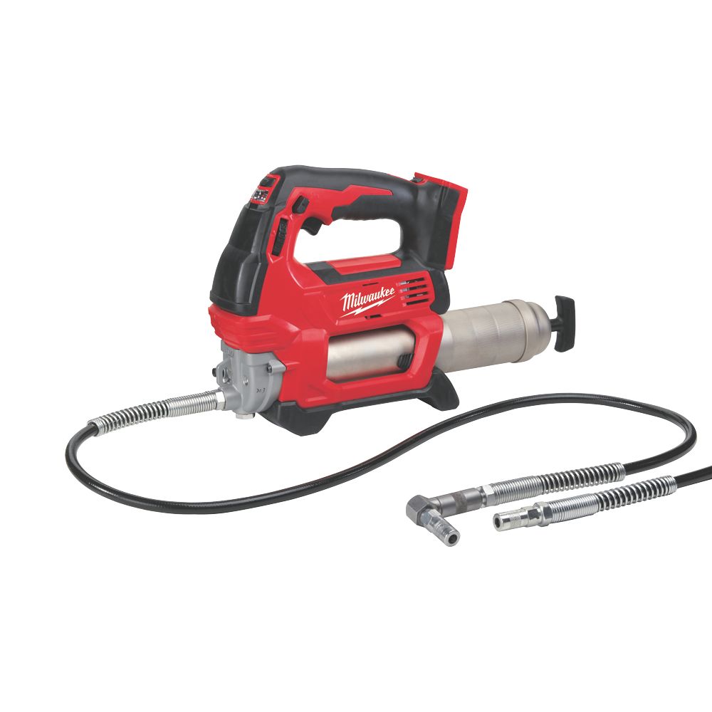 Milwaukee M18 GG-0 18V Li-Ion RedLithium  Cordless Grease Gun - Bare