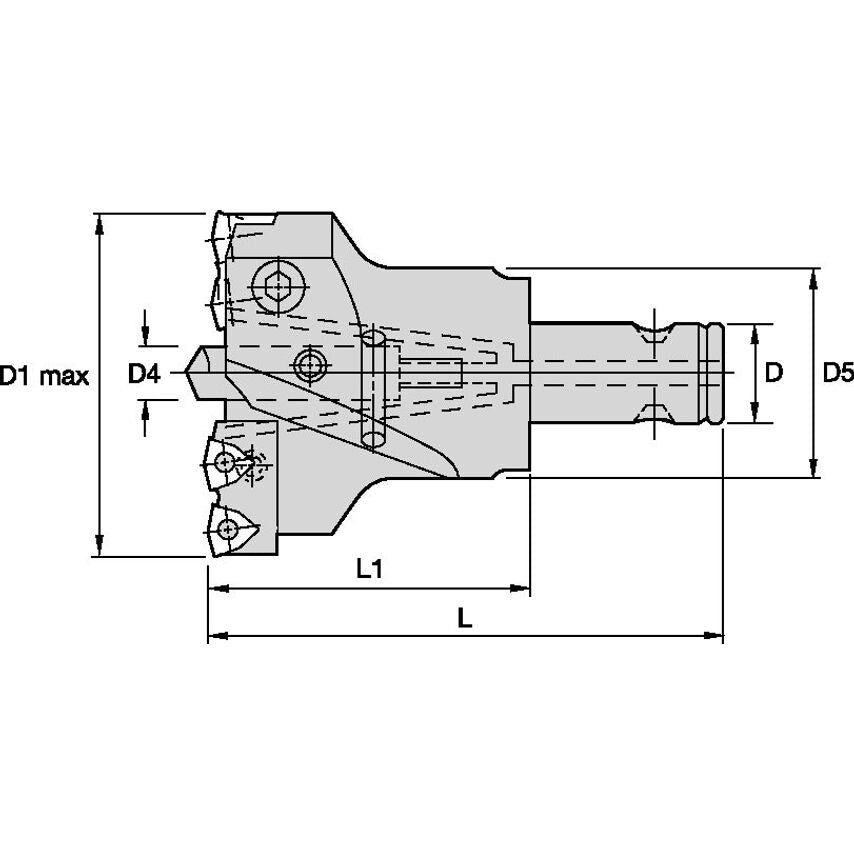 3.76140R080V HTS Adjustable Head DIAMETER=1