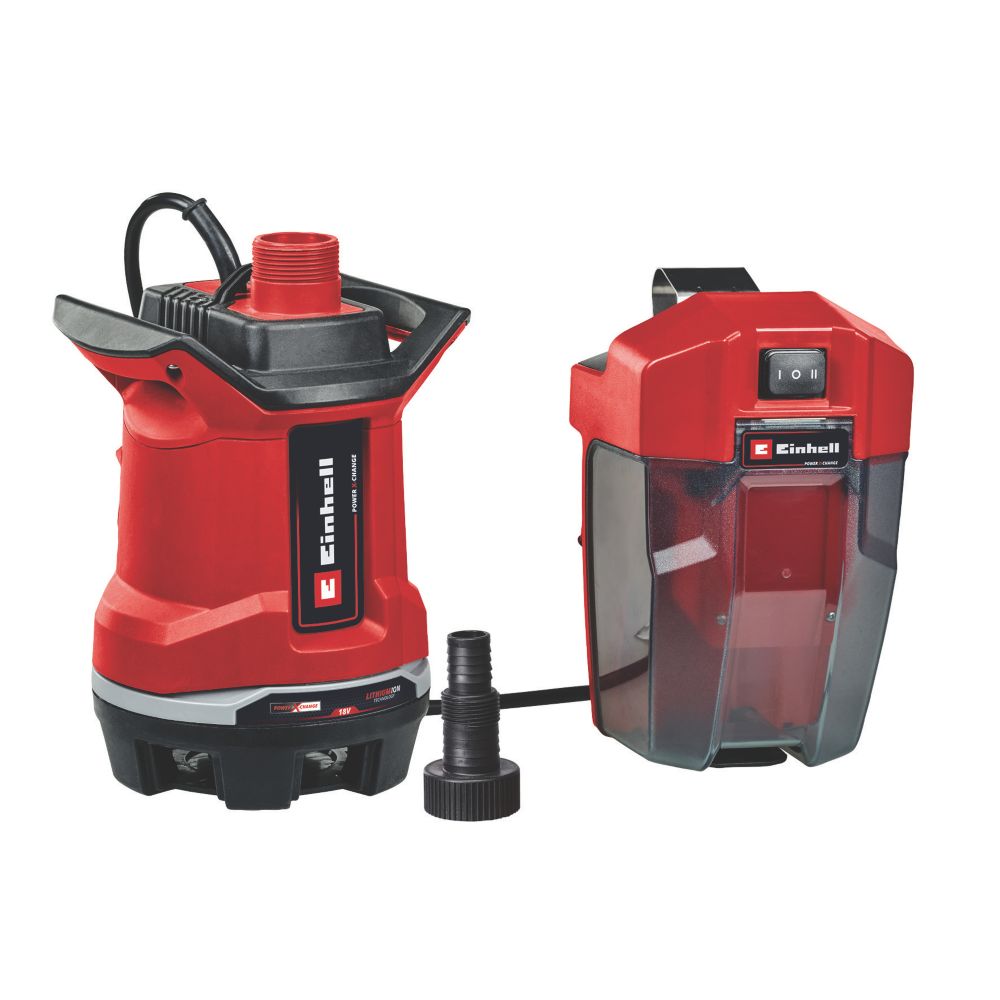 Einhell GE-DP 18/25 Li 18V Li-Ion Power X-Change Battery-Powered Dirty Water Pump - Bare