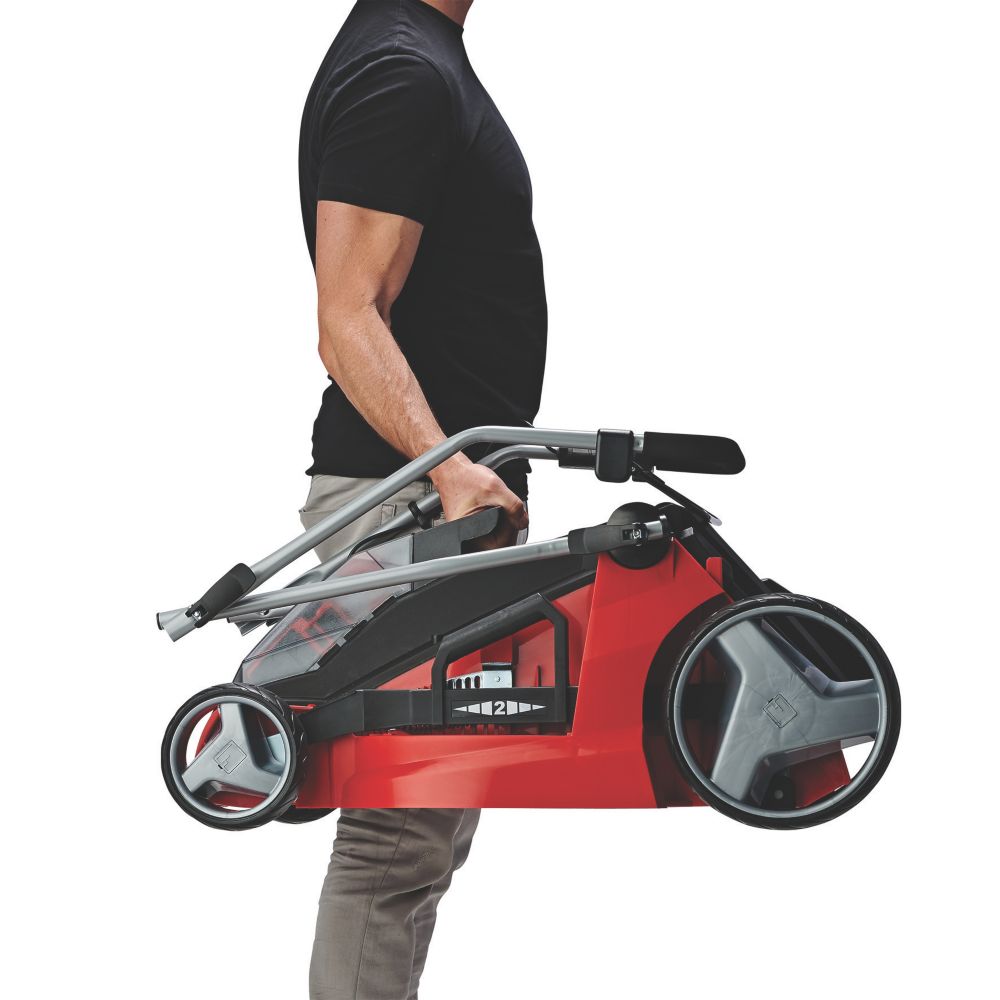 Einhell GE-CM 43 Li M Kit 36V 2 x 4.0Ah Li-Ion Power X-Change Brushless Cordless 43cm Lawn Mower