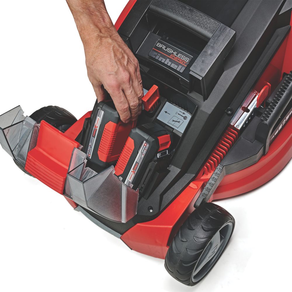 Einhell GE-CM 43 Li M Kit 36V 2 x 4.0Ah Li-Ion Power X-Change Brushless Cordless 43cm Lawn Mower