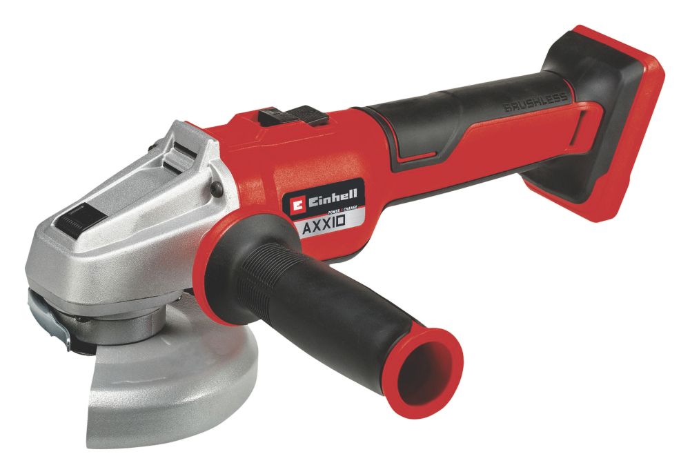 Einhell AXXIO 18/115 Q 18V Li-Ion Power X-Change 4 1/2" Brushless Cordless Angle Grinder - Bare
