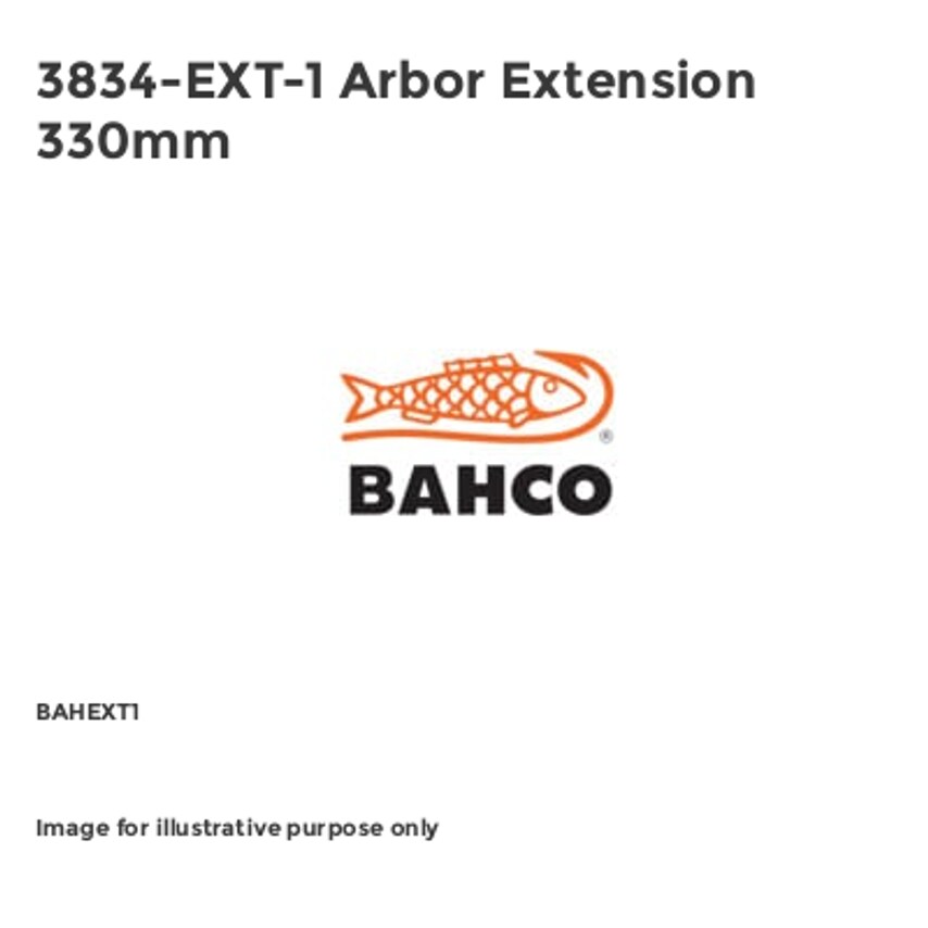 3834-EXT-1 Arbor Extension 330mm BAHEXT1