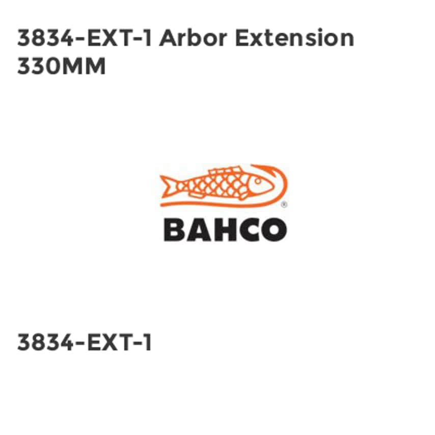 3834-EXT-1 Arbor Extension 330mm BAHEXT1